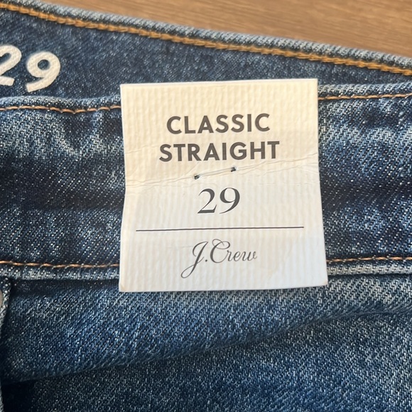 J.Crew Women’s Classic Straight High Rise Jeans - Picture 2 of 4